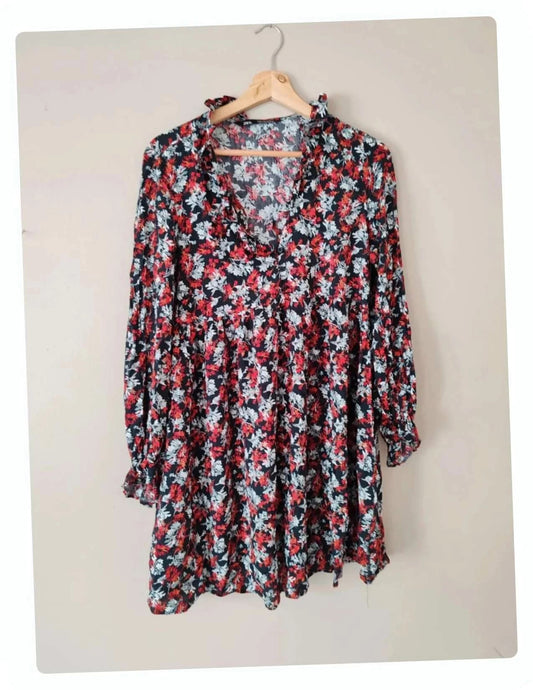 Robe  fleuris  zara