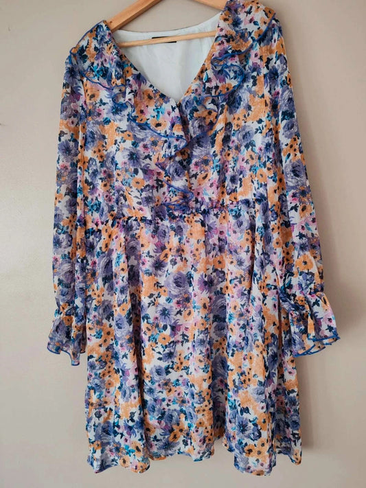 Robe fleurie taille 3XL shein