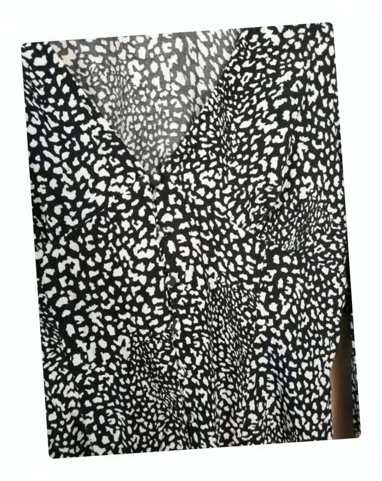 Robe  motif animalier  Zara