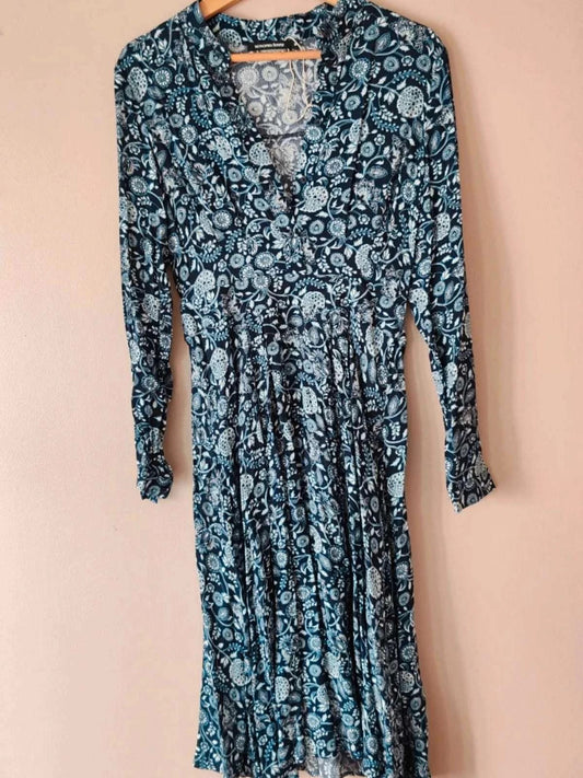 Robe longue fleurie Monoprix