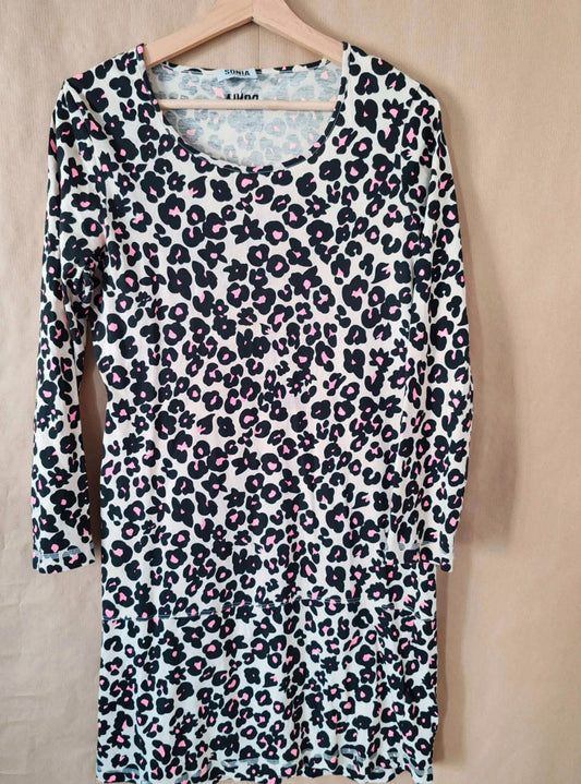 Robe léopard Sonia Rykiel