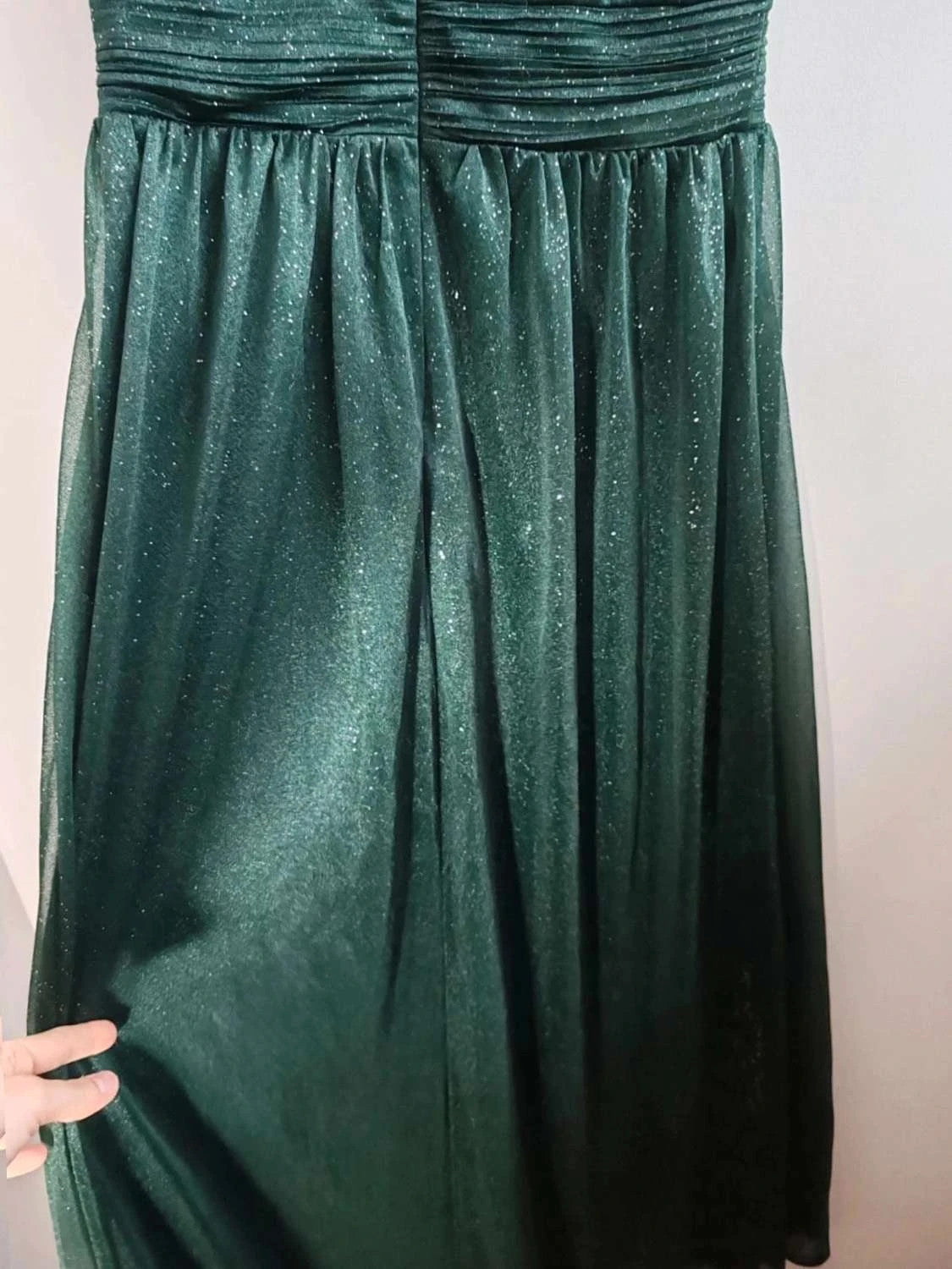 Robe  de soirée  vert  sapin