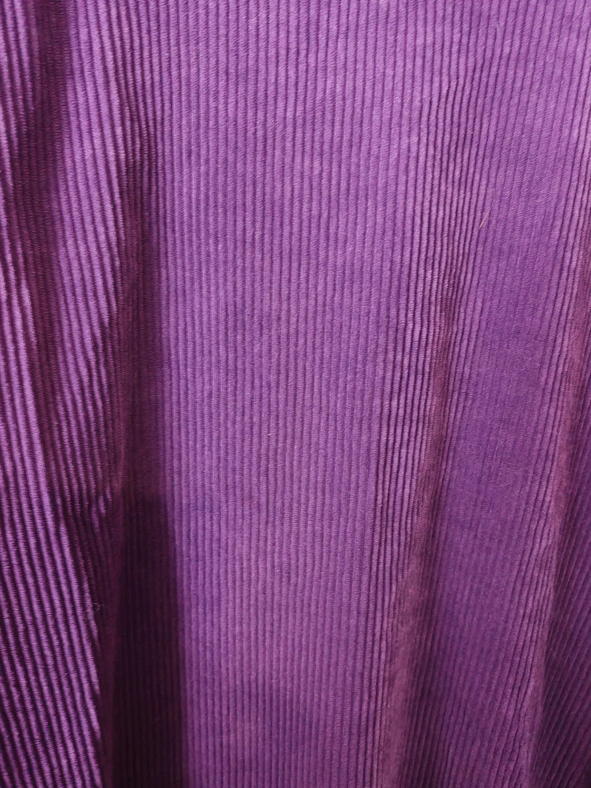 Robe velours violette