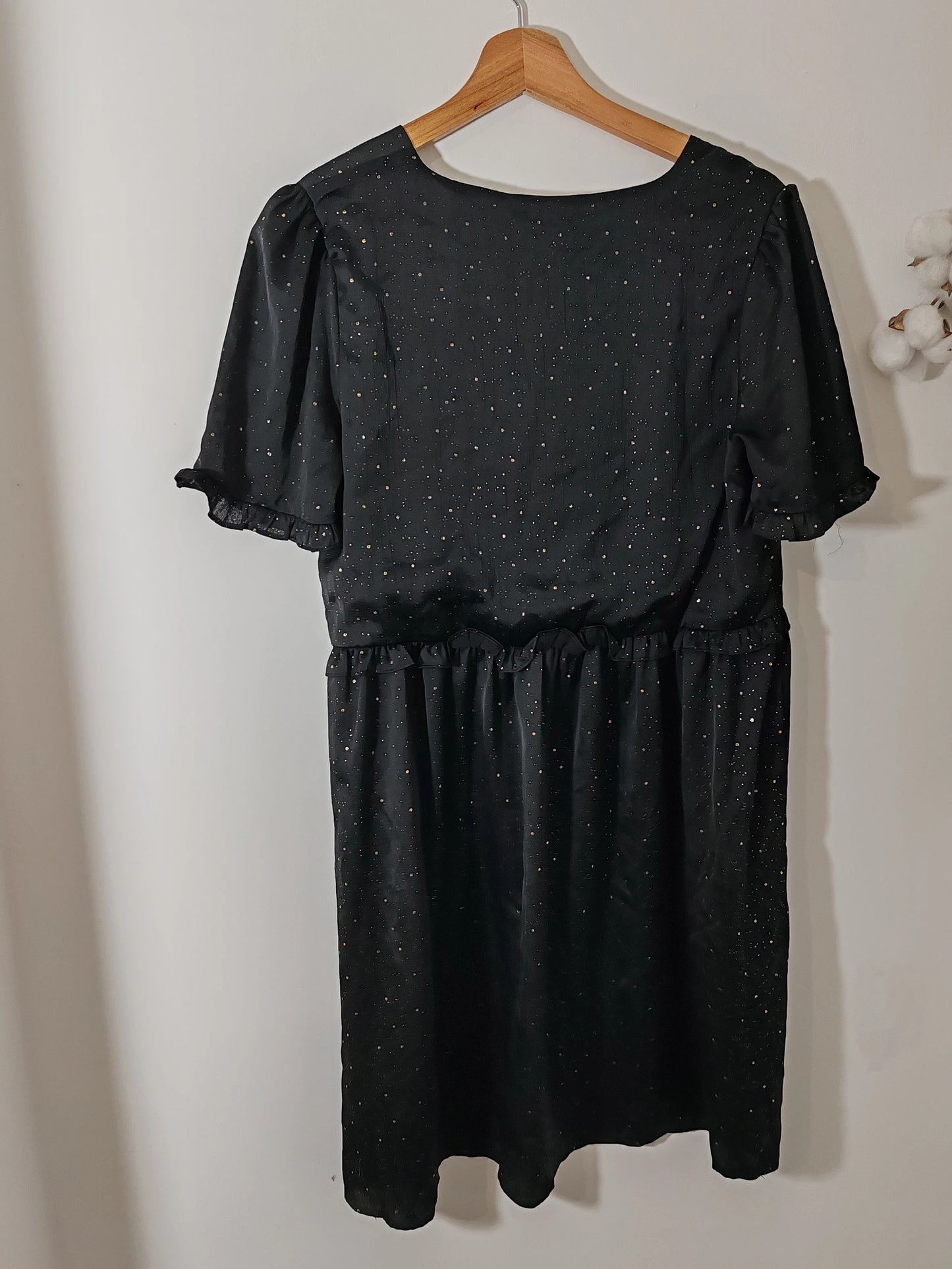 Robe pois doré taille S/M