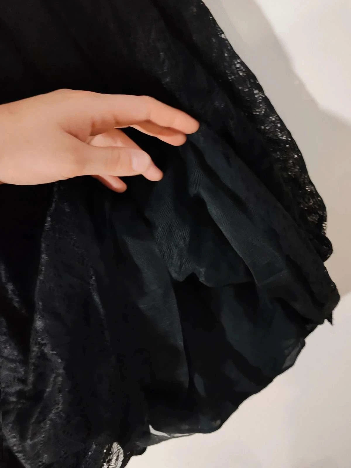 Robe dentelle noir  taille  36