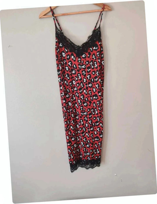 Robe midi léopard Zara