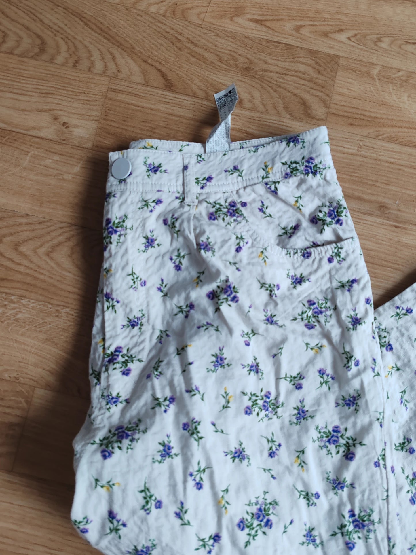 Pantalon fleuri Zara