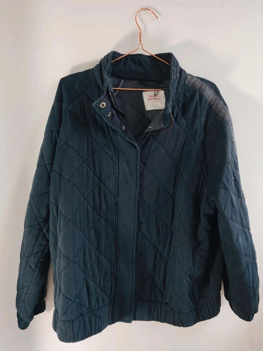 Veste matelassée grise