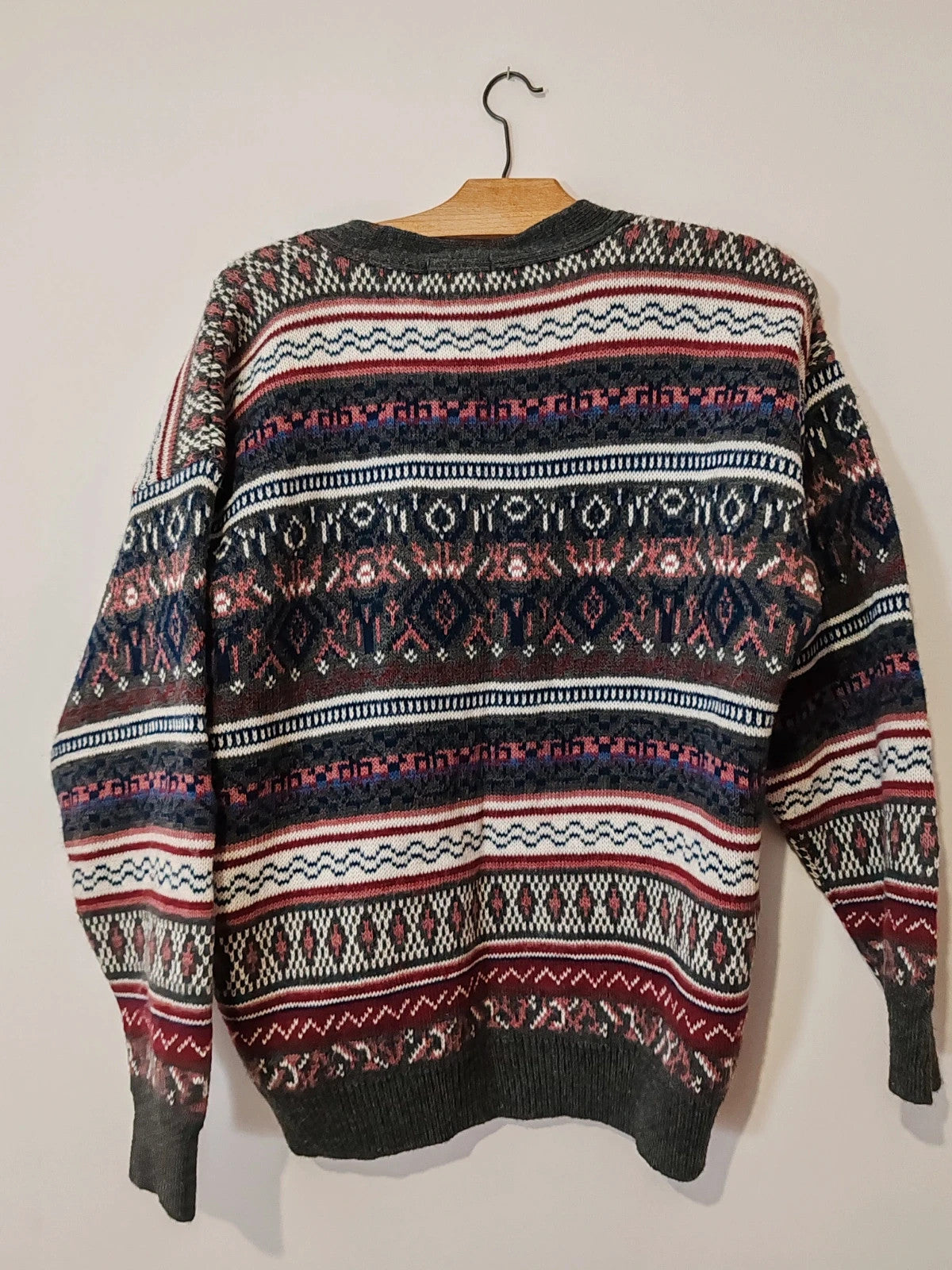 Cardigan jacquard vintage