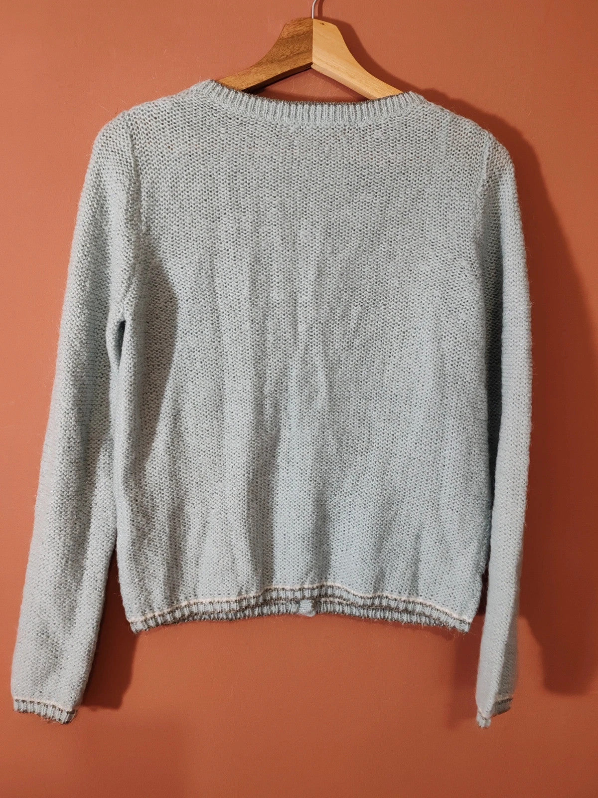 Cardigan gris maille taille S/M