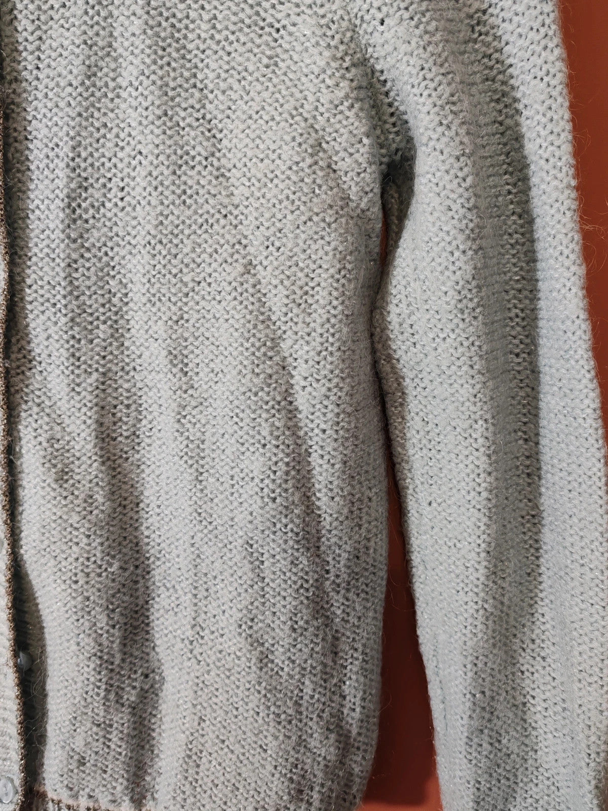 Cardigan gris maille taille S/M