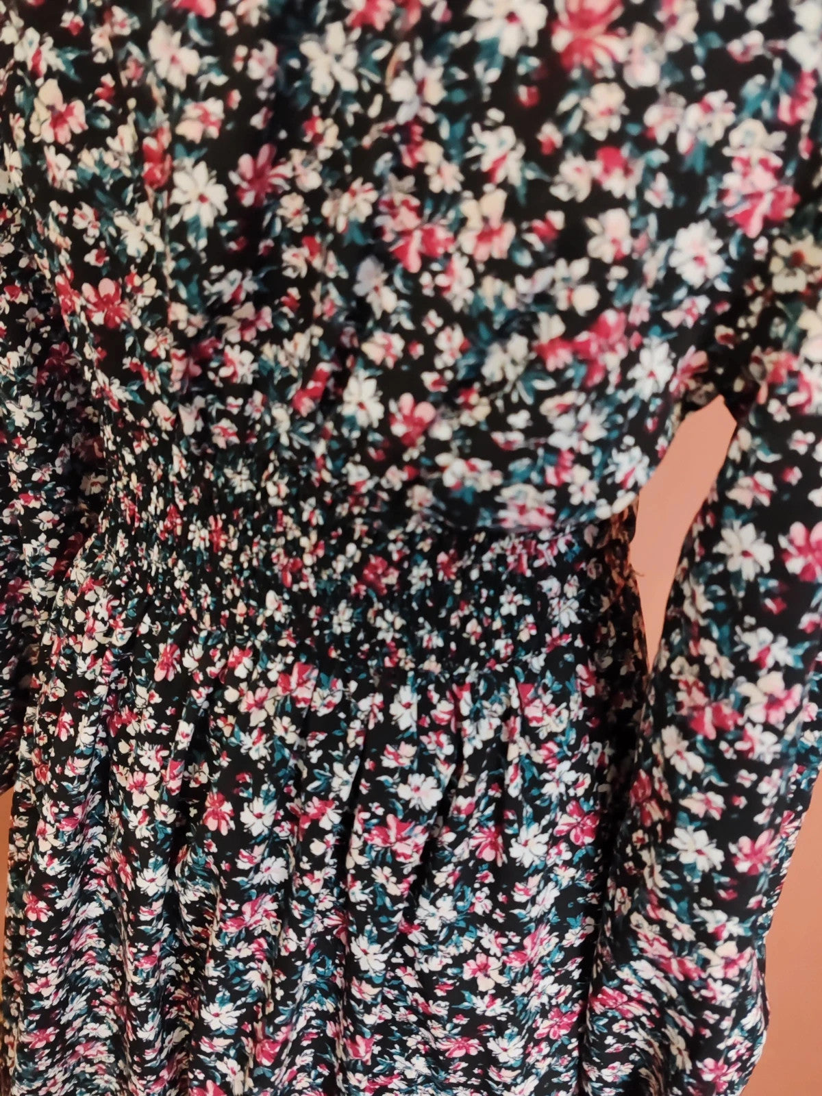 Robe cintrée florale taille S