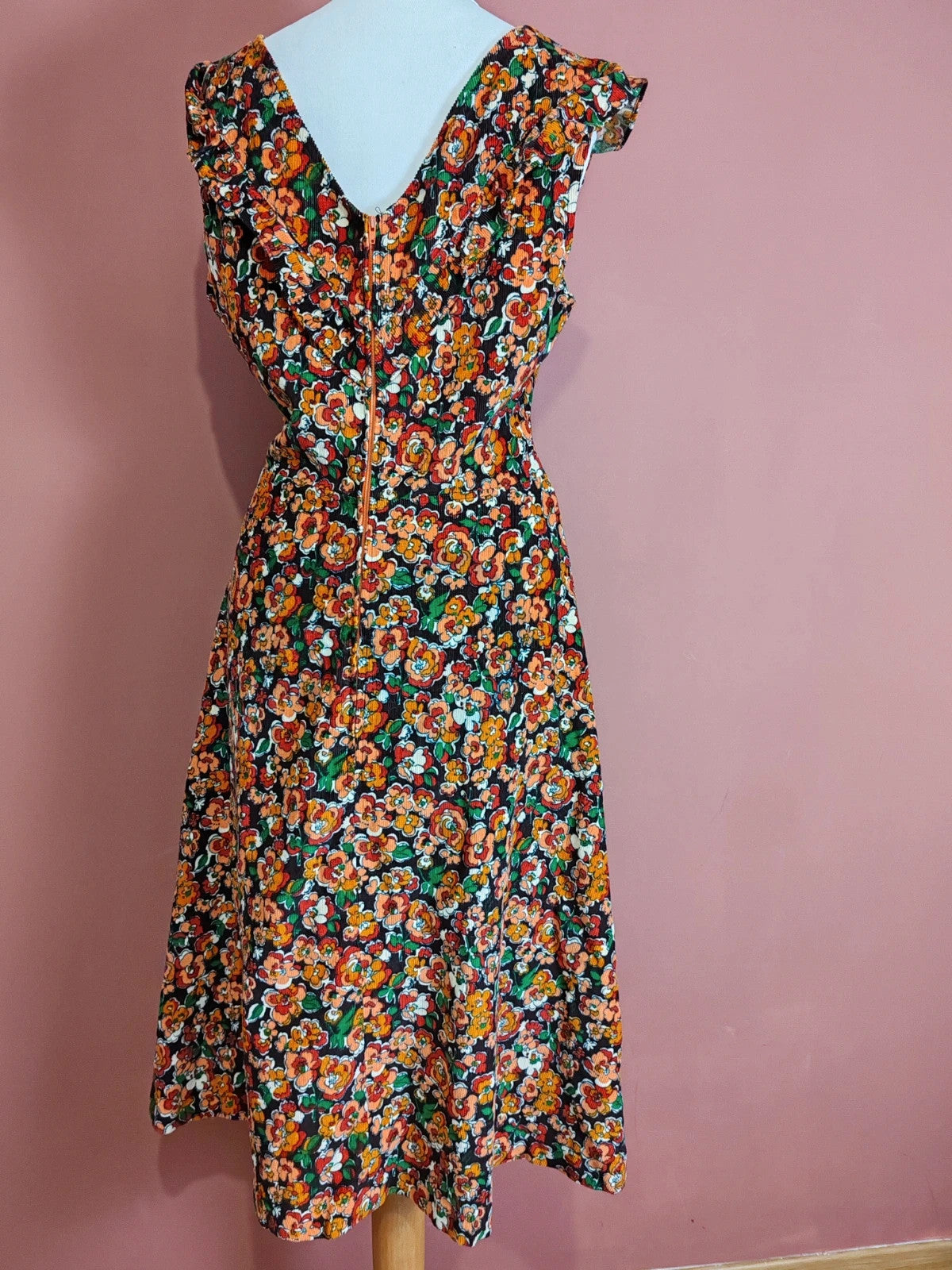 Robe vintage velours taille 38/40