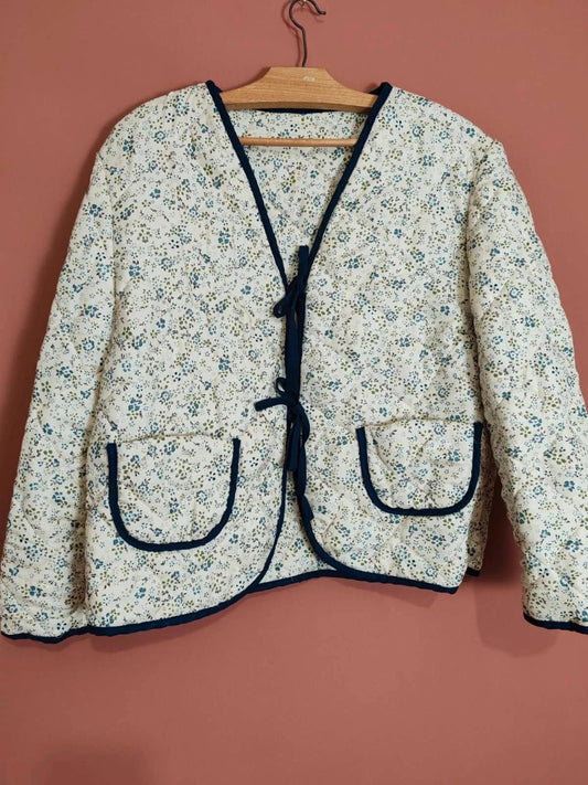 Veste matelassée marine taille M