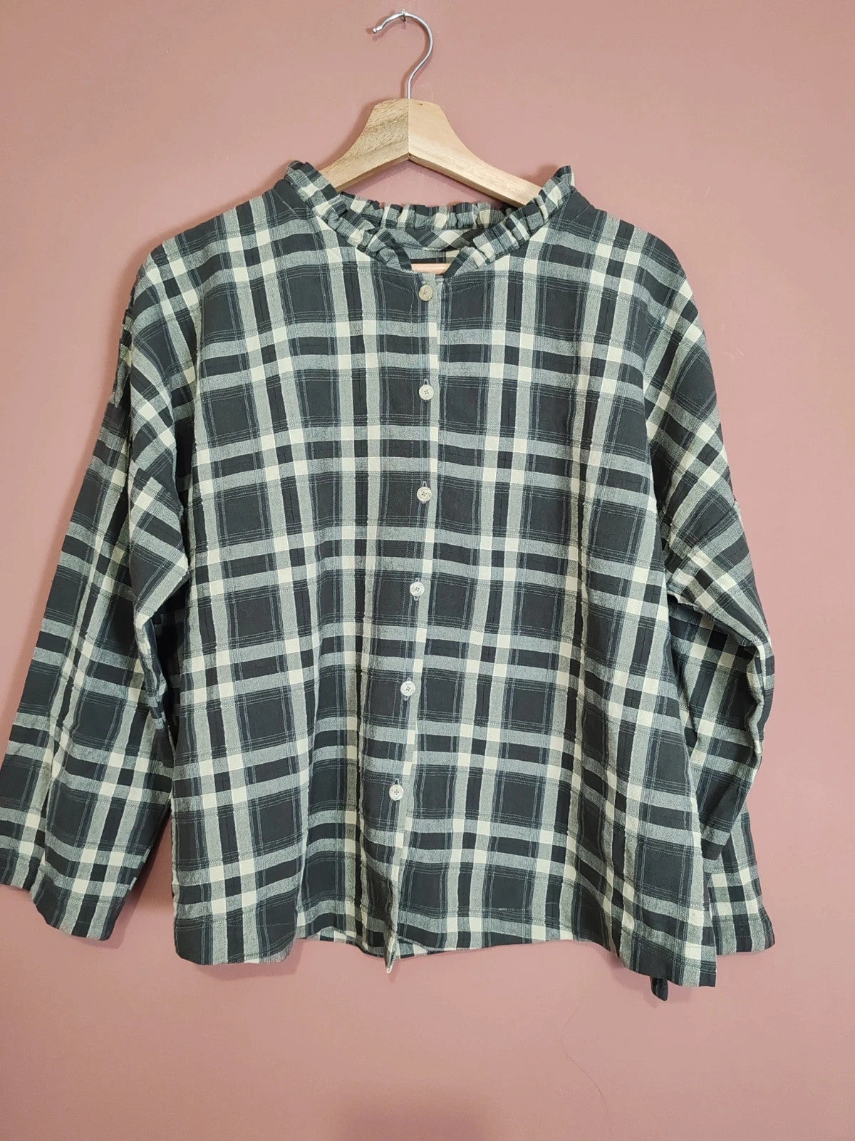 Blouse à carreaux taille 40/42