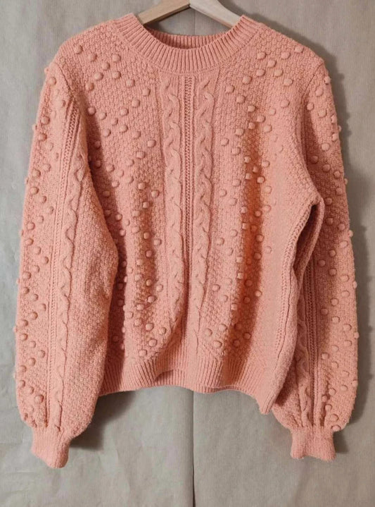 Pull pompons orange