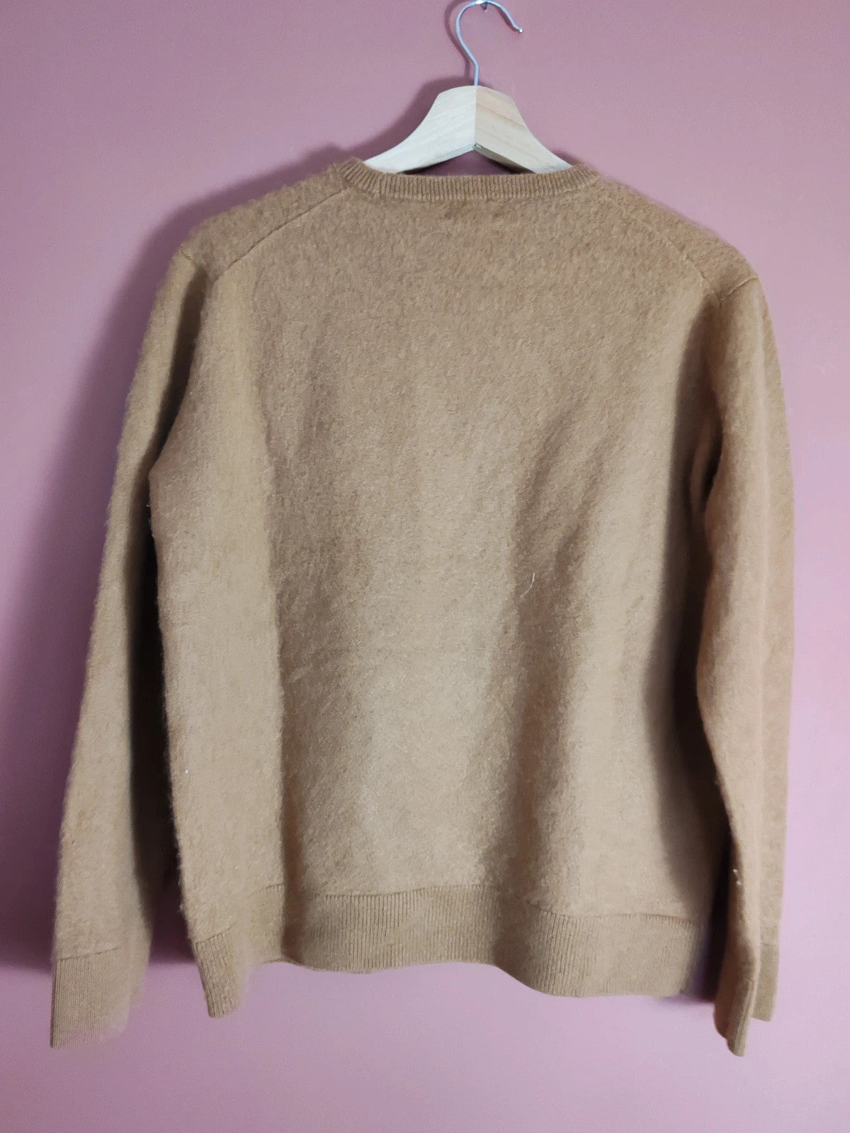 Pull 100% cachemire camel taille S