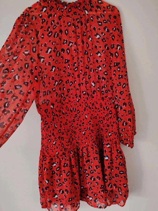 Robe  léopard taille 44