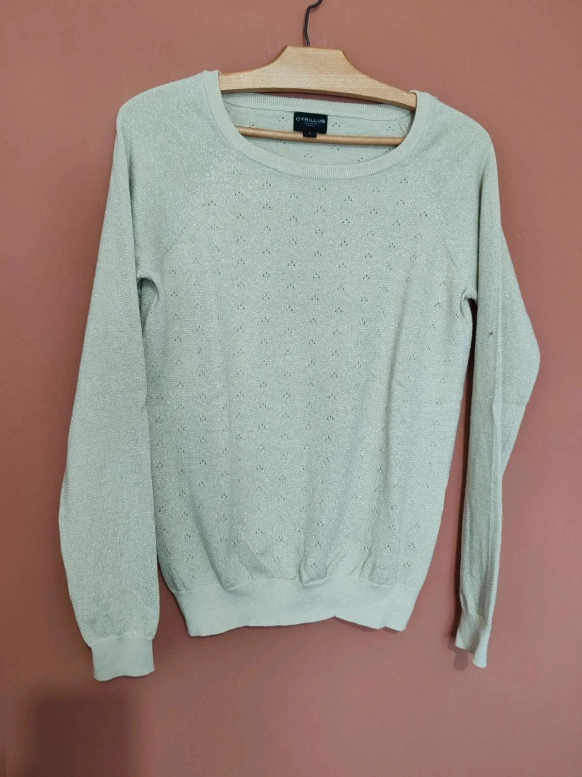 Pull  laine  mérinos Cyrillus