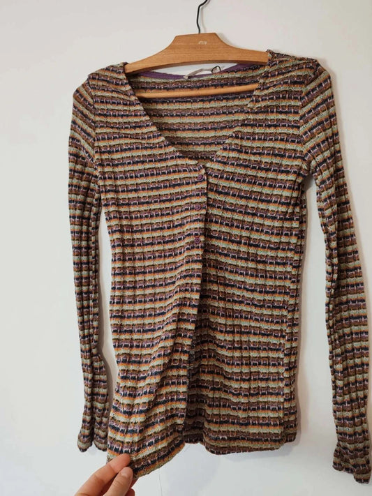 Gilet multicolore taille S