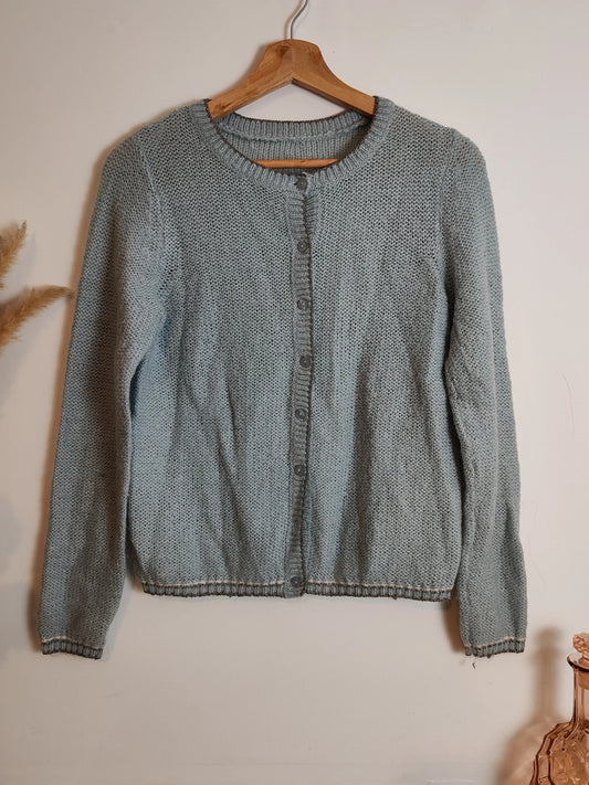 Cardigan gris maille taille S/M