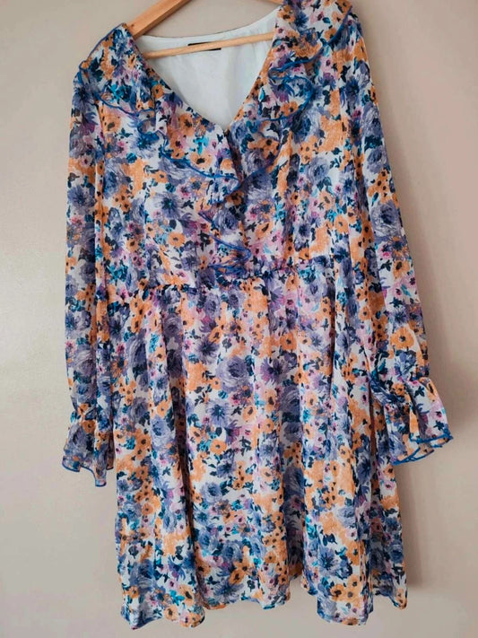 Robe fleurie taille 3XL shein