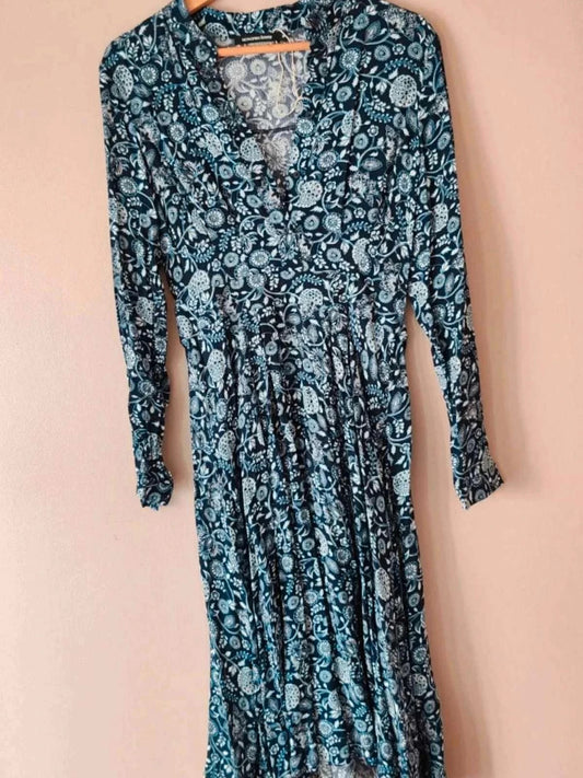 Robe longue fleurie Monoprix