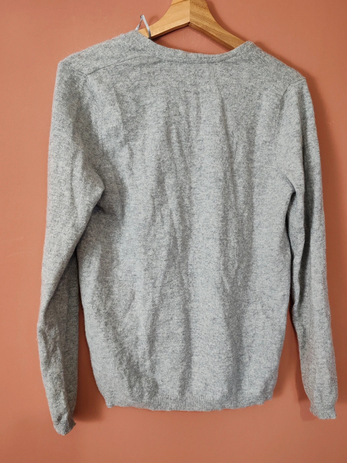 Cardigan cachemire gris taille S