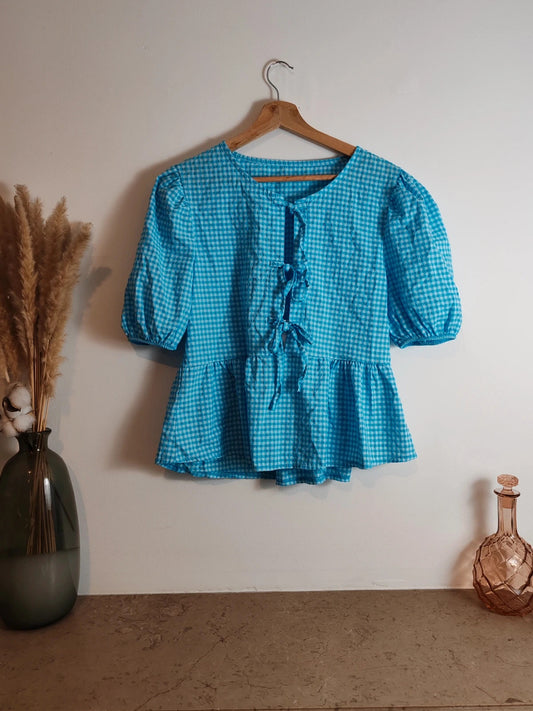 Blouse vichy taille S/M