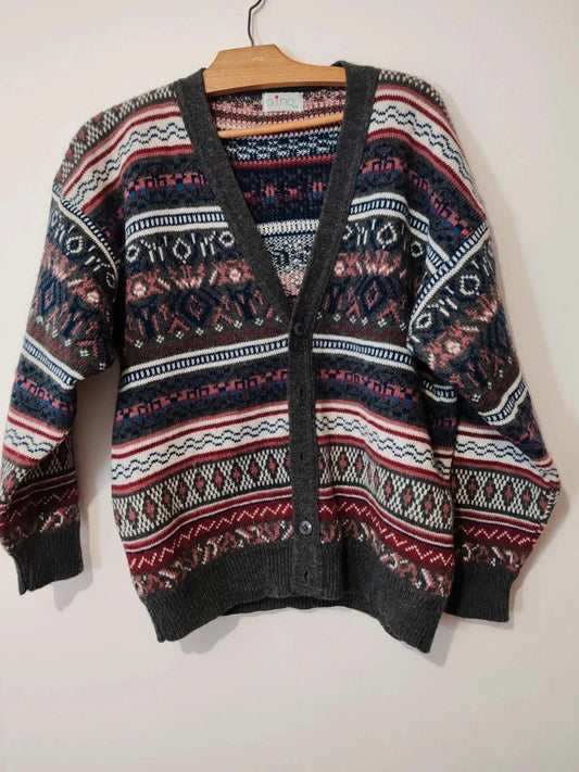 Cardigan  jacquard vintage