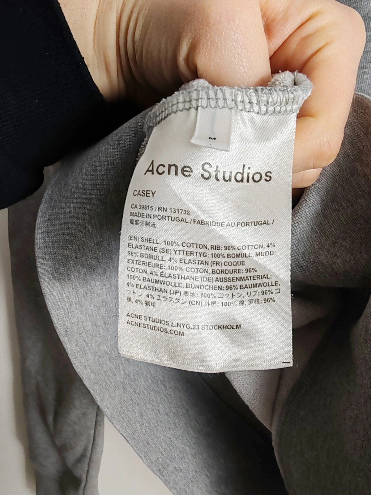 Sweat Casey acne studios taille M