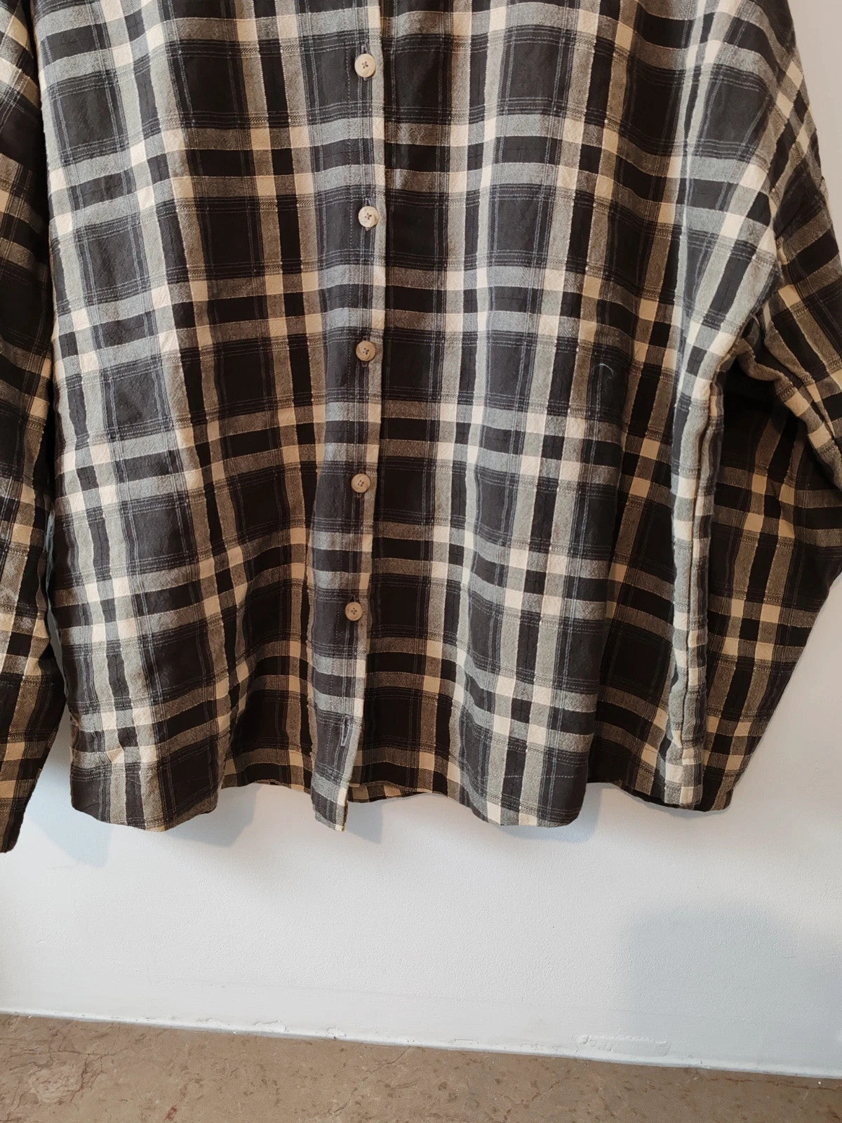 Blouse à carreaux taille 40/42