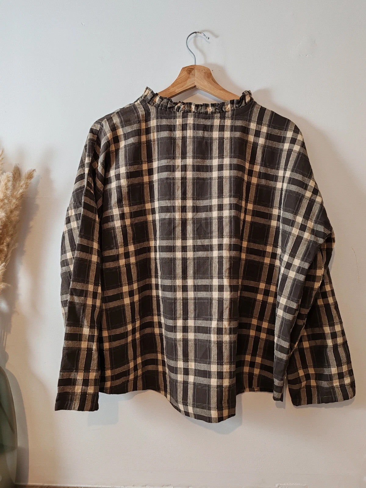 Blouse à carreaux taille 40/42