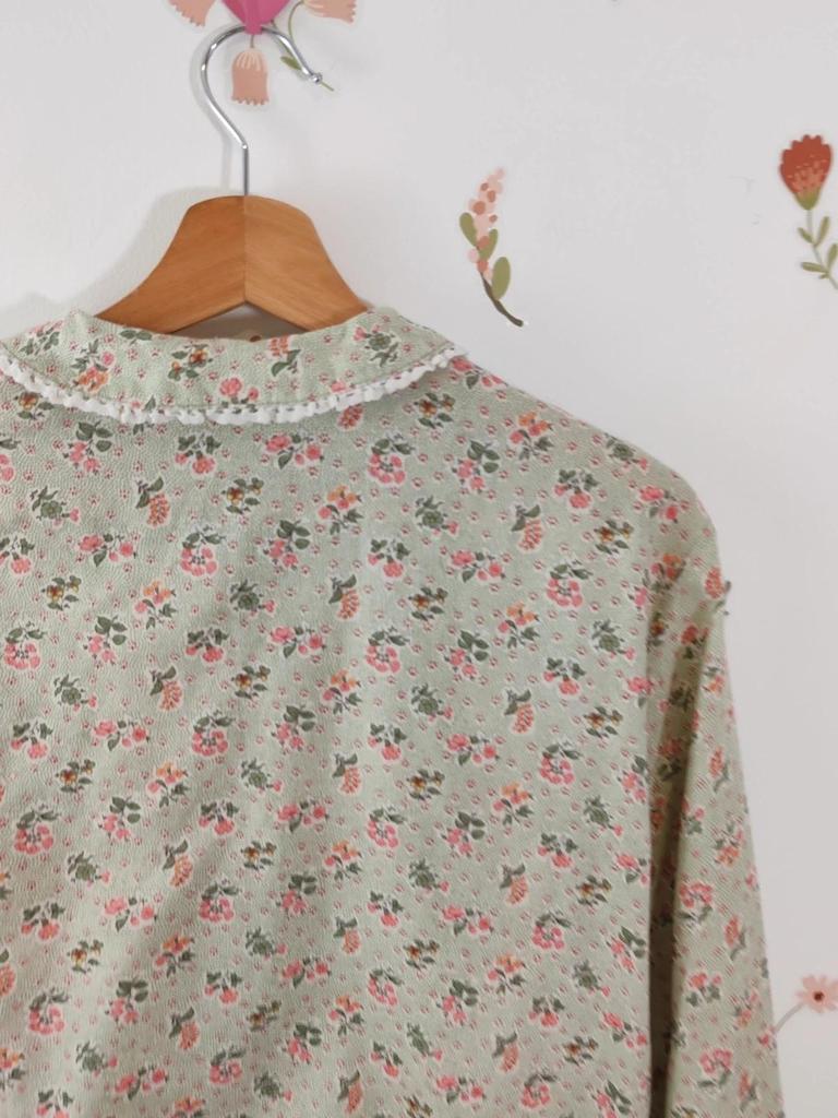 Blouse fleurie vintage taille S/m