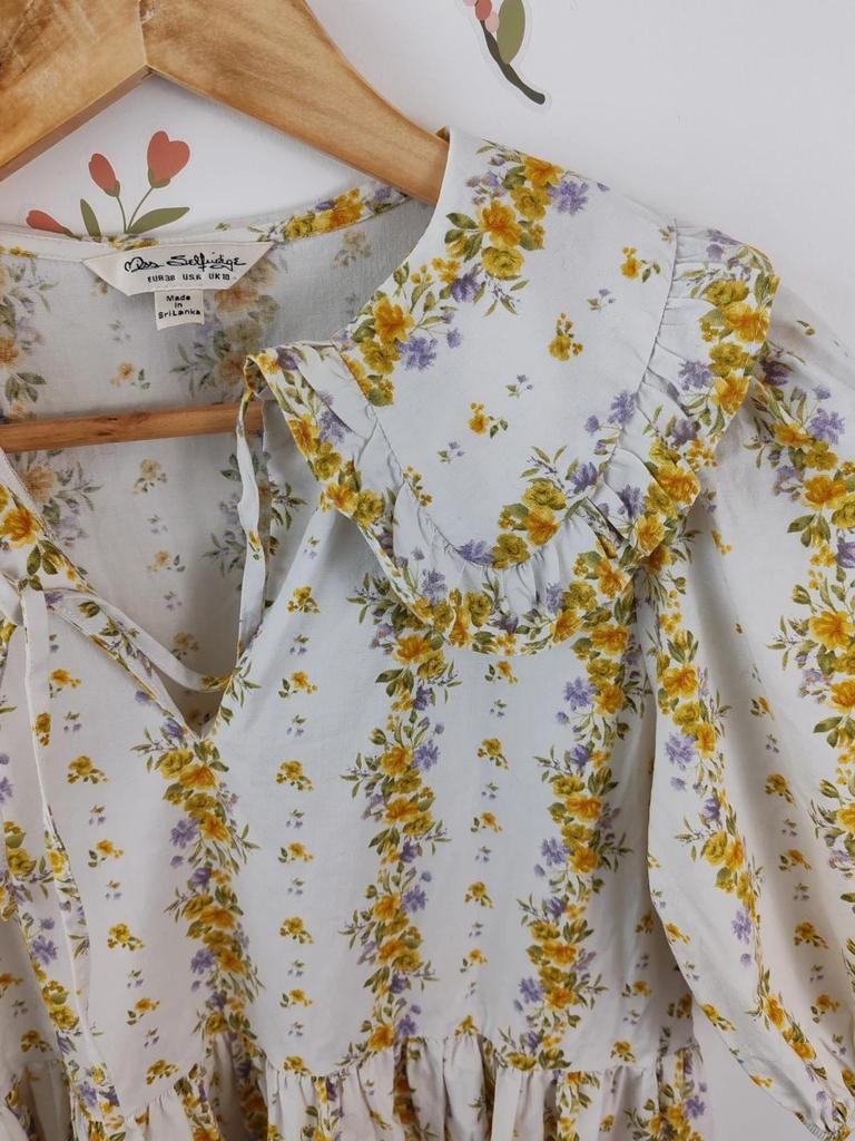 Robe col claudine taille38