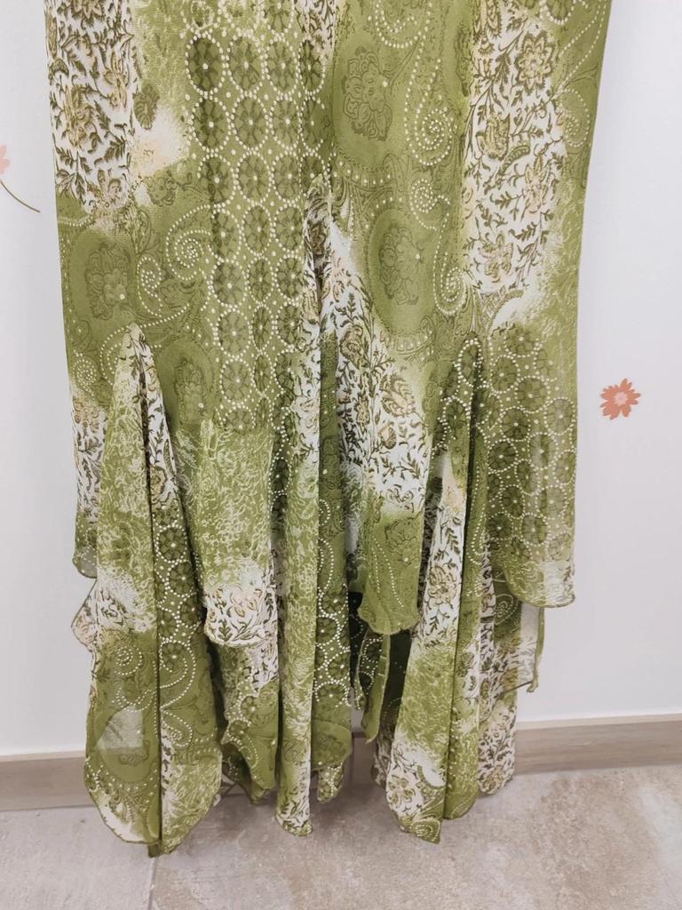 Robe longue kaki taille 42/44