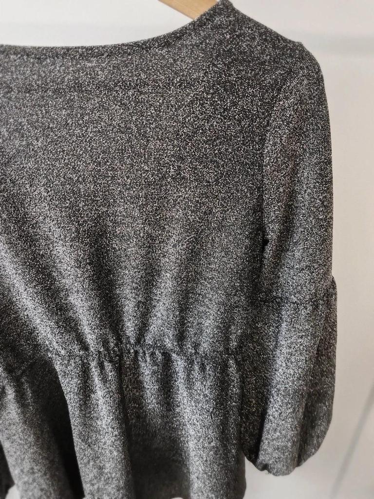 Robe brillante argenté taille M/l