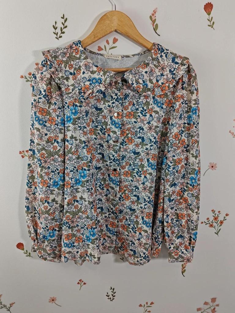Blouse col claudine liberty taille M/l