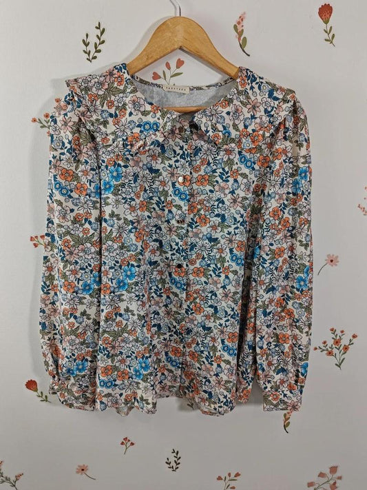 Blouse col claudine liberty taille M/l