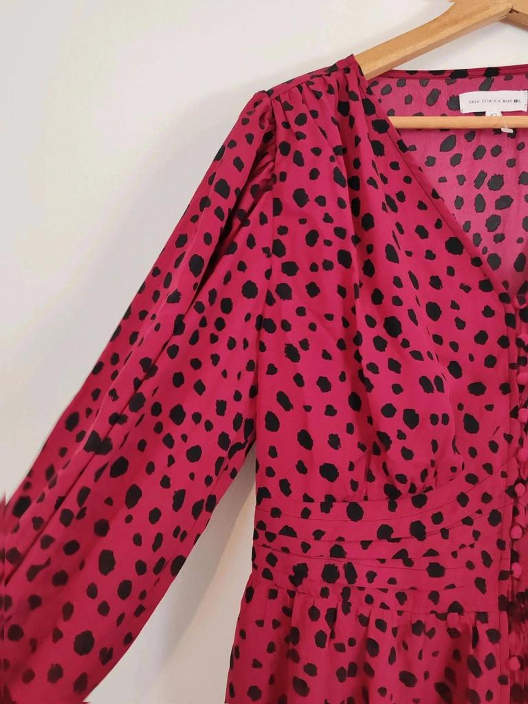 Robe à pois taille 42