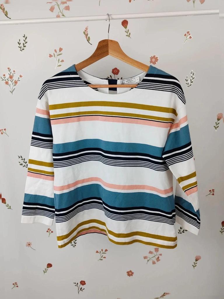 Top rayé petit bateau taille 1 Df2712-003