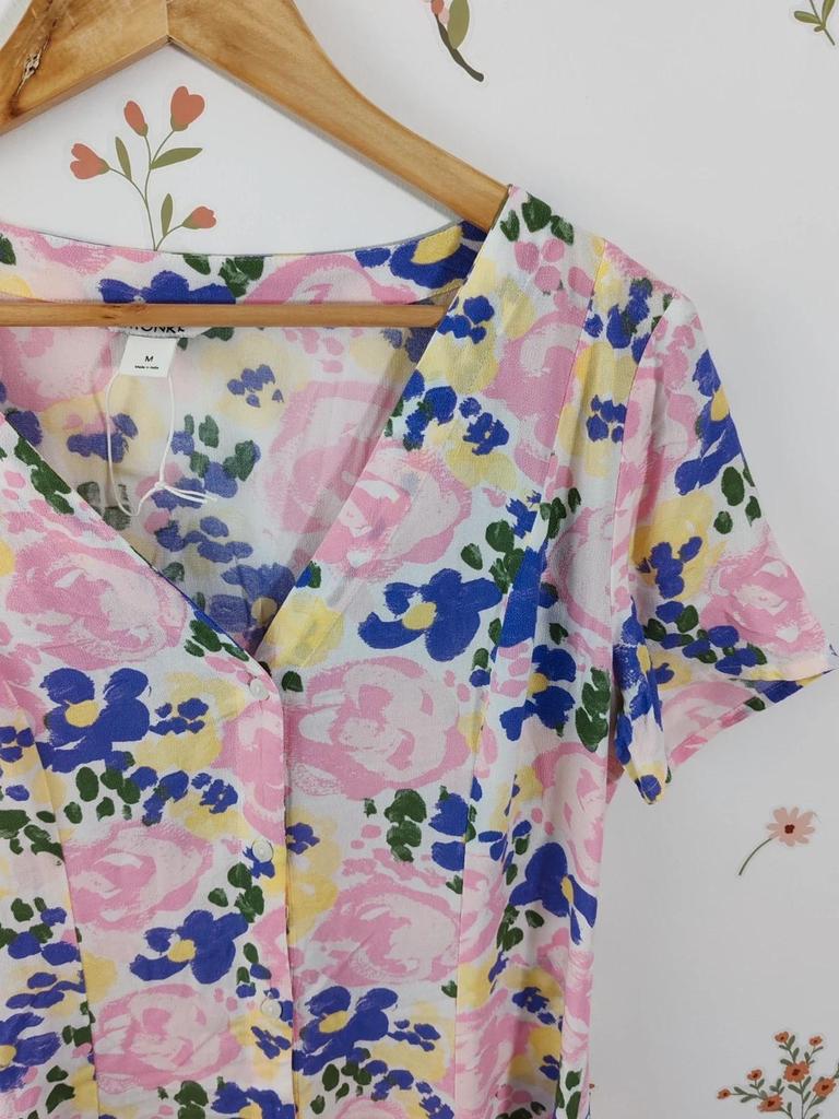 Robe fleurie Monki taille M