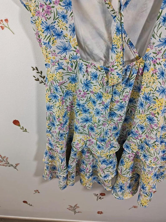 Robe dos nu blanc taille M