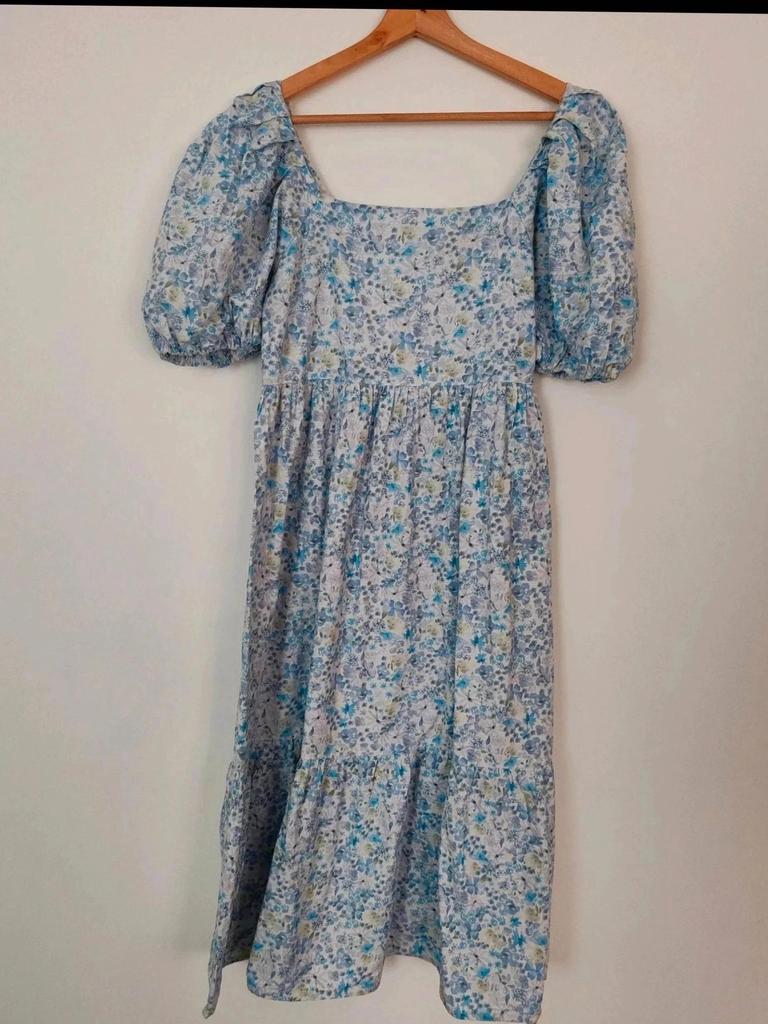 Robe longue cottage fleurie taille 40
