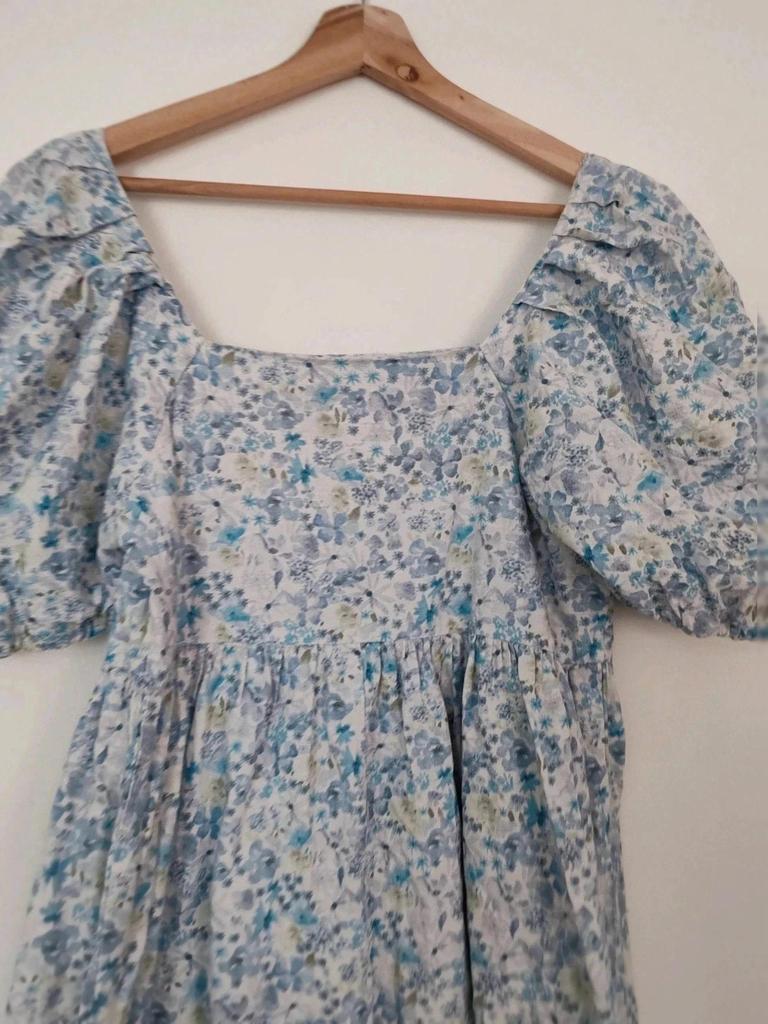 Robe longue cottage fleurie taille 40