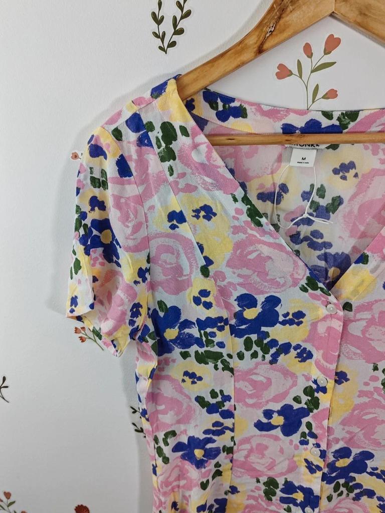 Robe fleurie Monki taille M
