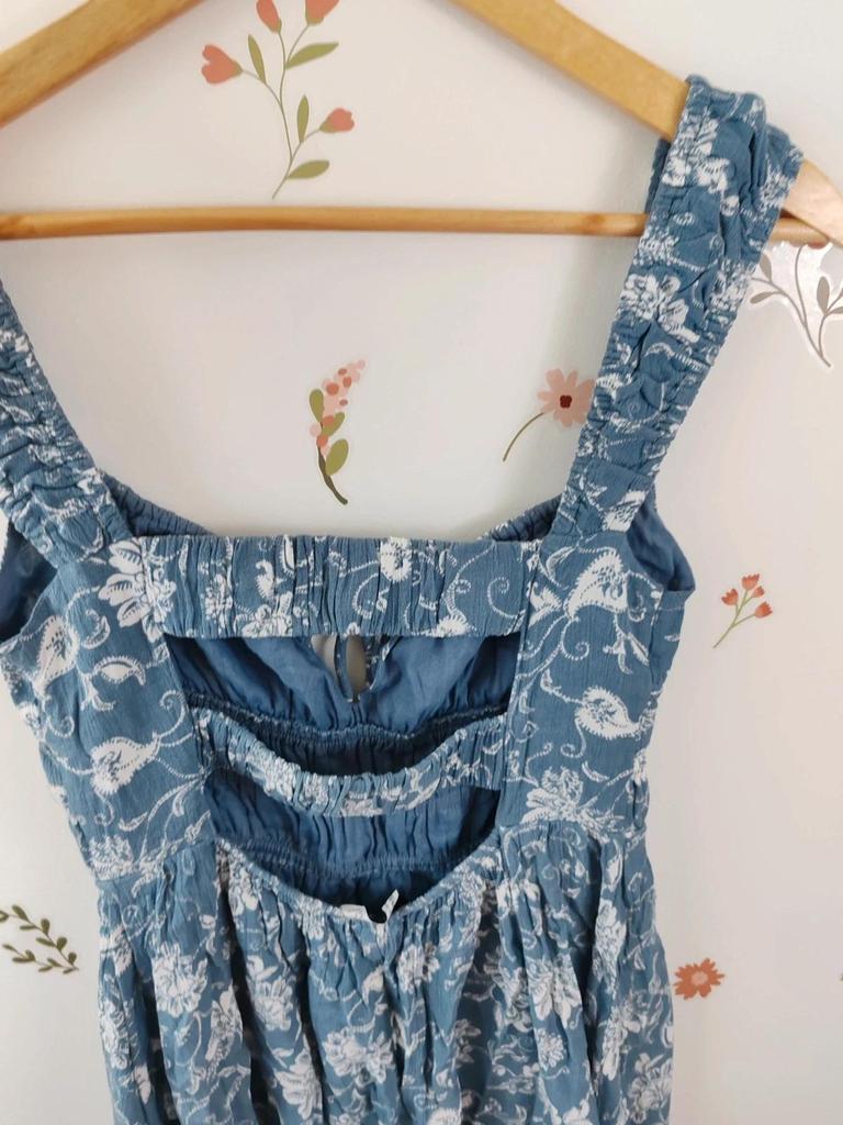 Robe courte fleurs taille S