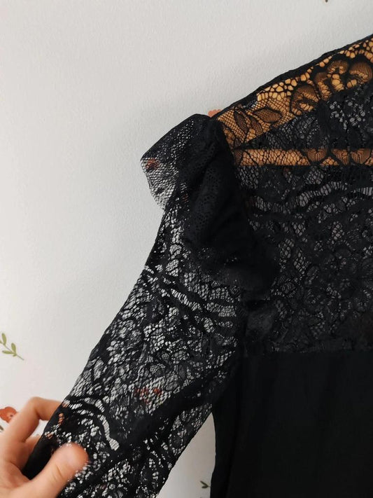 Robe dentelle Balzac taille S