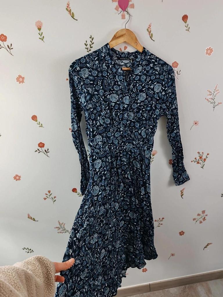 Robe longue fleurie Monoprix taille S