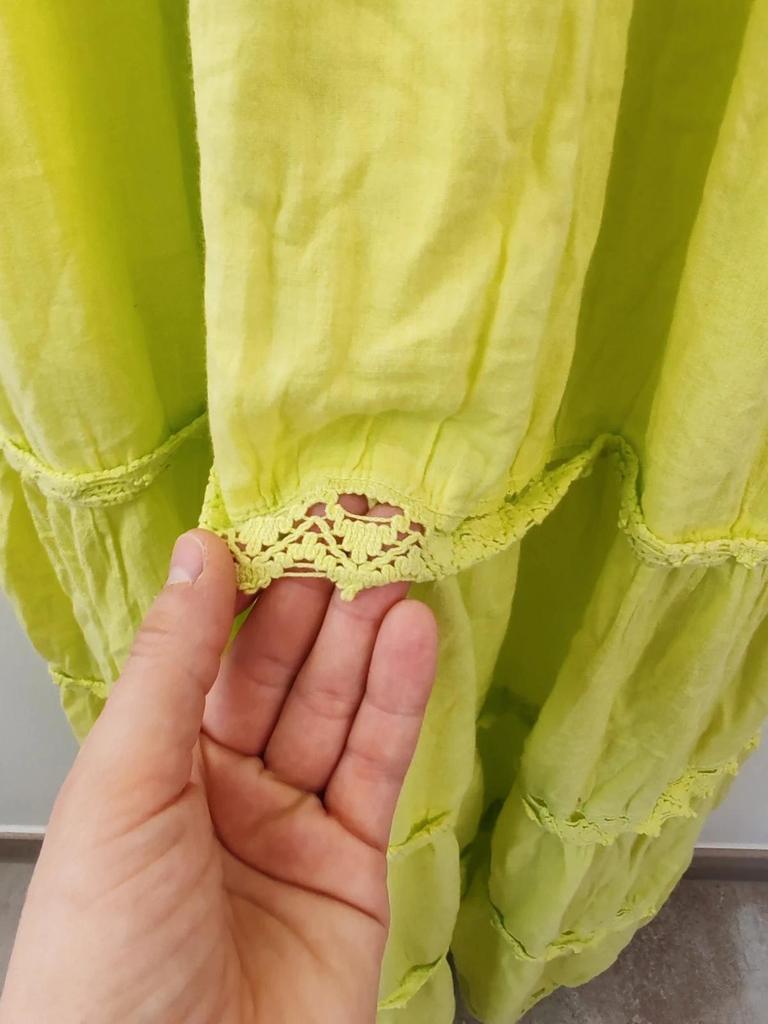 Robe bohème vert taille M/l